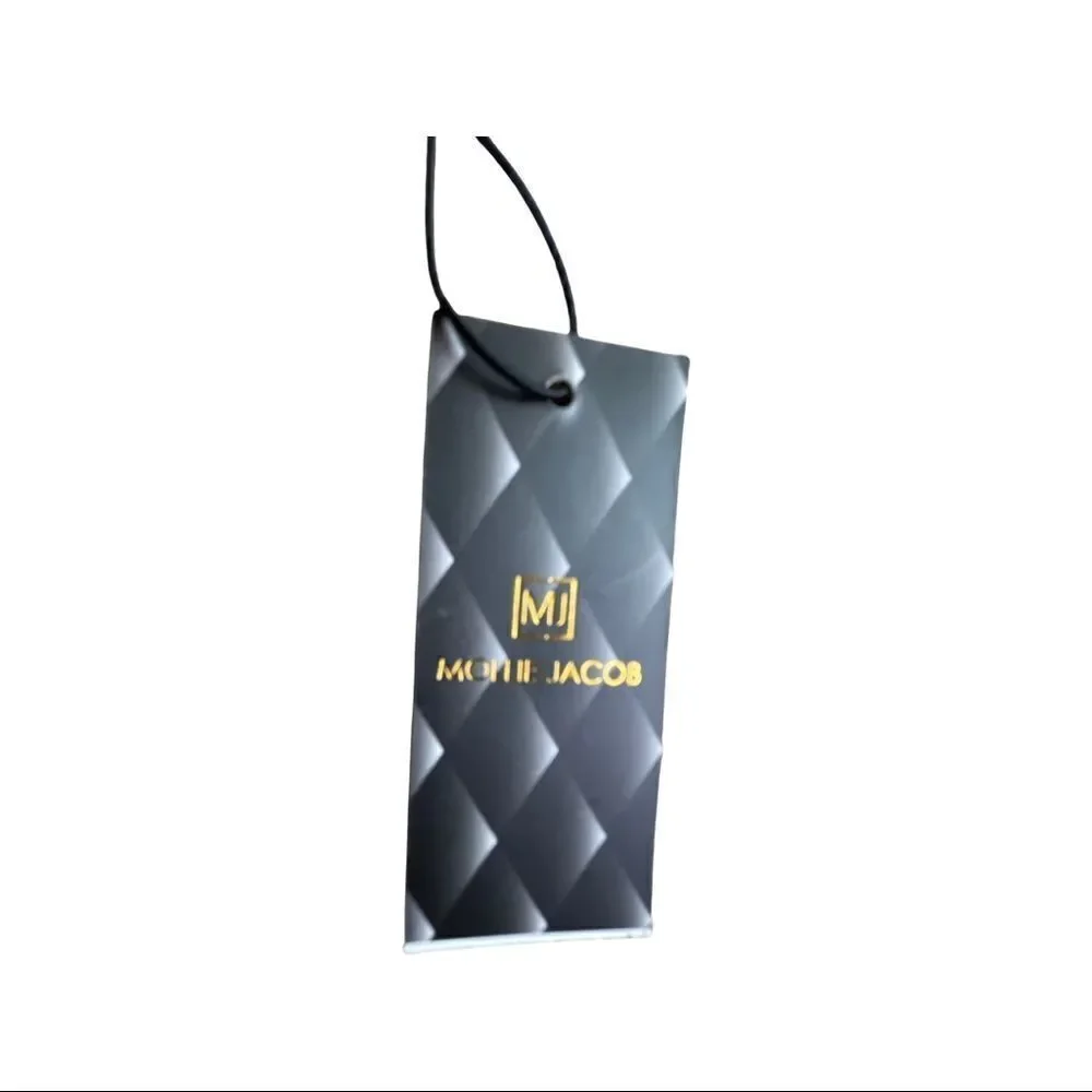 NWT Mollie Jacob Abstract Monochrome Pouch